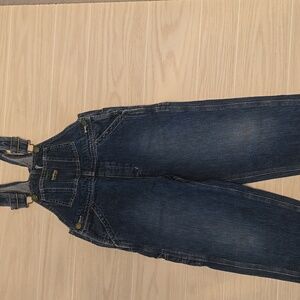 OshKosh B'gosh Classic Blue Overalls Size Small